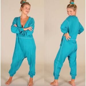 NATURAL LIFE Teal Jumpsuit